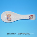 Wholesale ceramic spoon with dancing woman